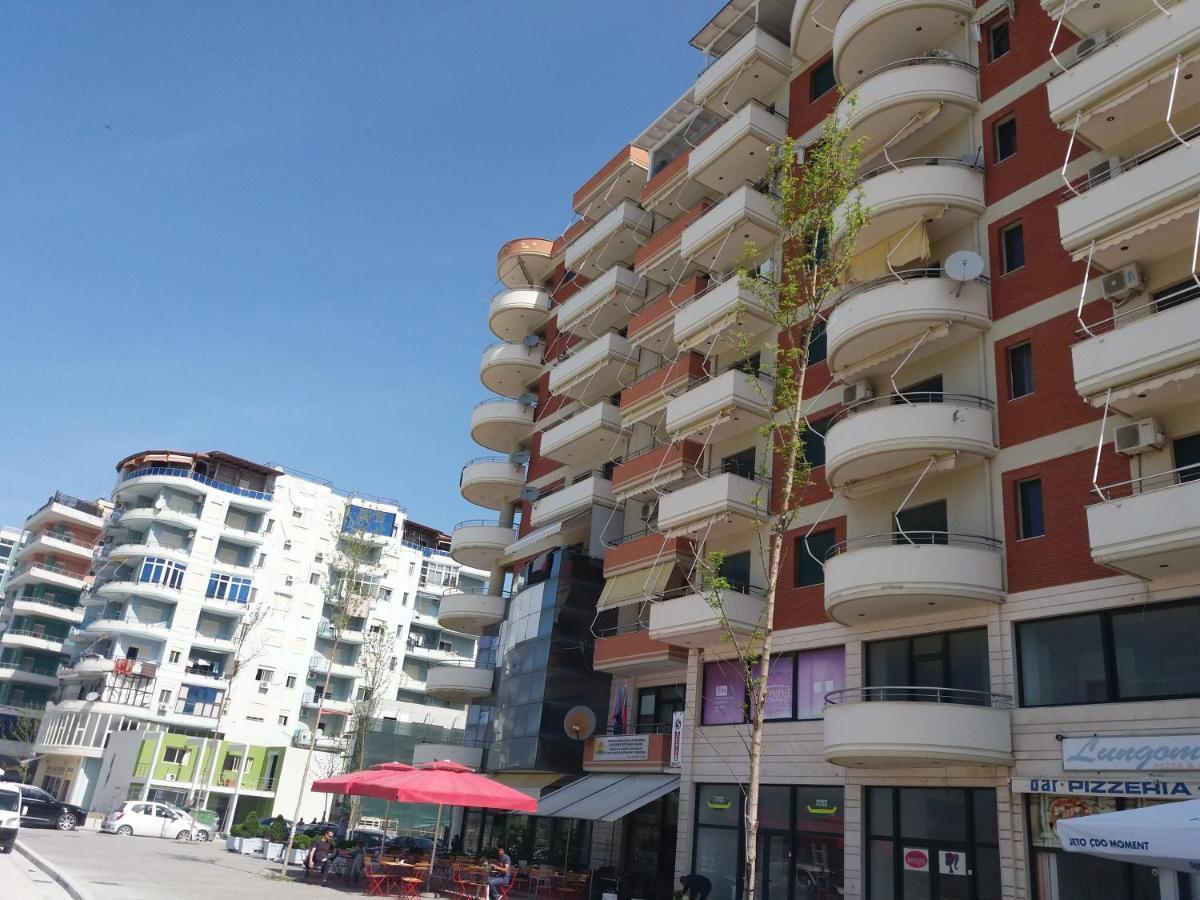 Seaside Apartment Влёра Экстерьер фото