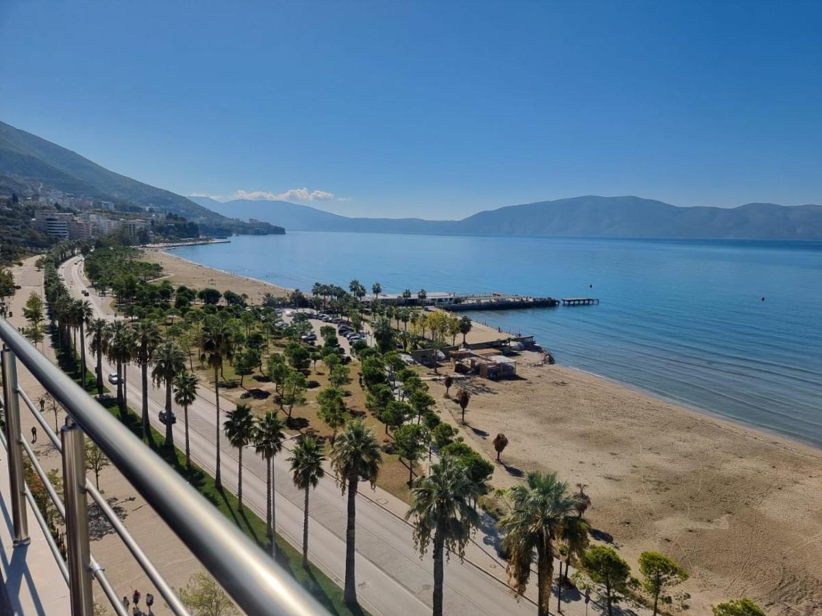 Seaside Apartment Влёра Экстерьер фото